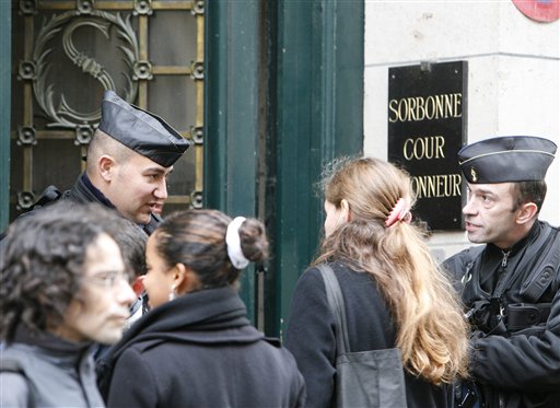 Sorbonne Shut Down After Protests Turn Violent