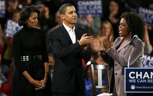 Oprah Shines for Obama