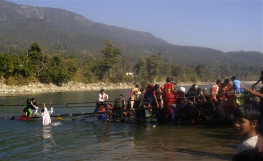Nepal Bridge Fails; 200 Missing