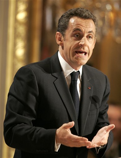 Sarko Hints at Marriage to Bruni
