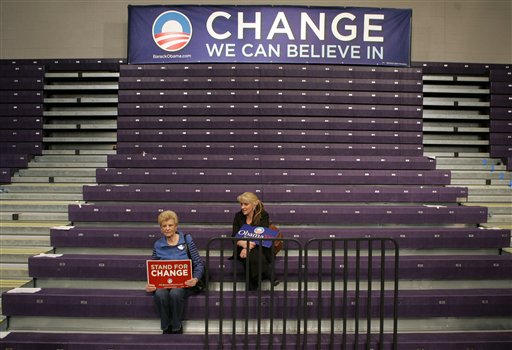 Obama Rallies Troops After Surprise Loss