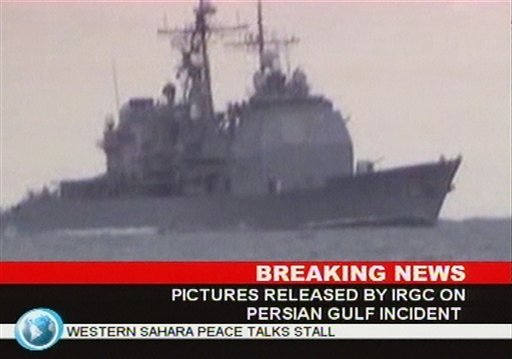 US Files Formal Protest to Iran Over Ship Incident