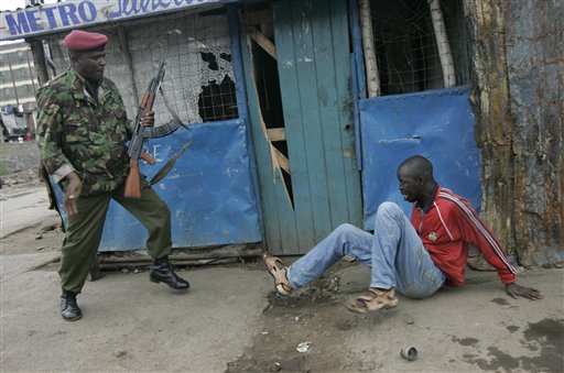Kenyan Police Fire on Protesters