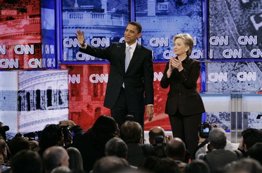 Clinton, Obama Go One-on-One