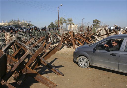 Egypt Seals Gaza Border Breach