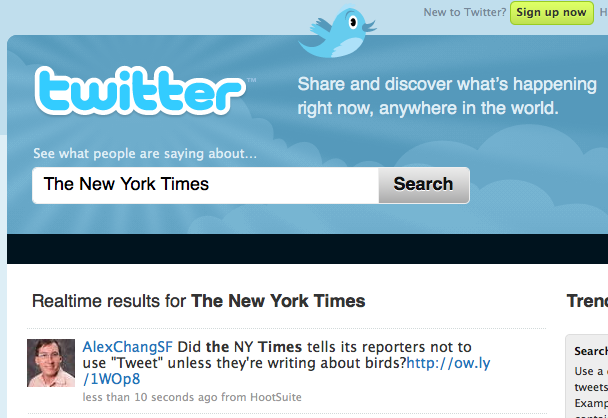 New York Times Banishes the Word 'Tweet'