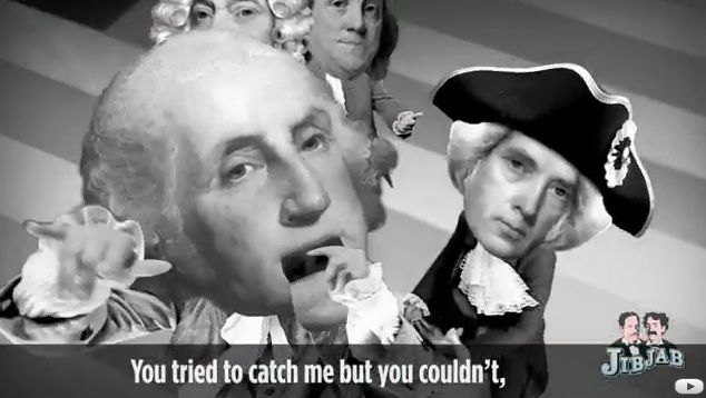 Founding Fathers 'Kick Brit Ass' In Rap