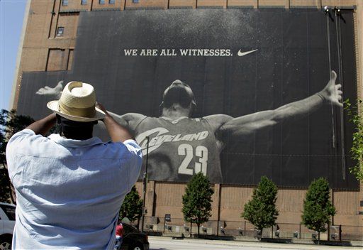LeBron Mural Coming Down in Cleveland