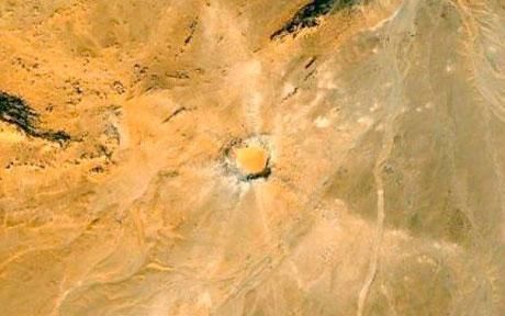 Massive Meteor Crater Found by Google Earth