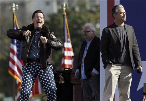 Stewart vs. Colbert for President: Who Would Win?