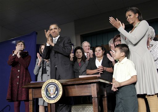 Obama Signs Nutrition Bill Into Law