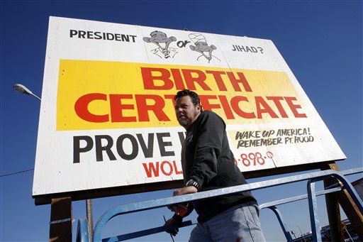 Birther Bills Introduced in 10 States