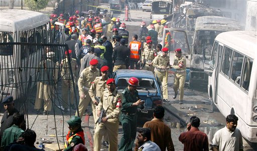 Lahore Navy School Blast Kills 6