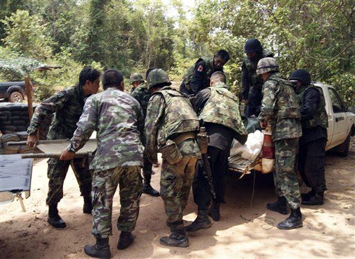 6 Shot Dead in Thai, Cambodia Border Clash