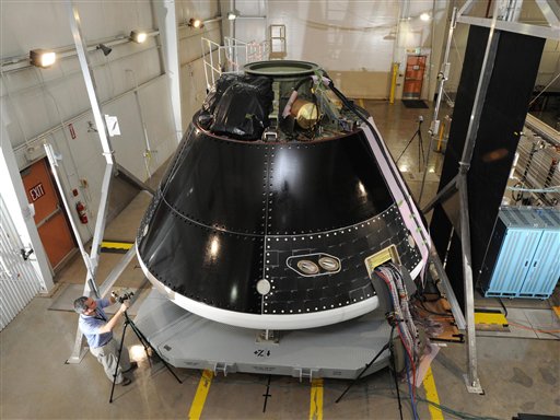 NASA to Use Moon Capsule Orion for Deep Space Exploration