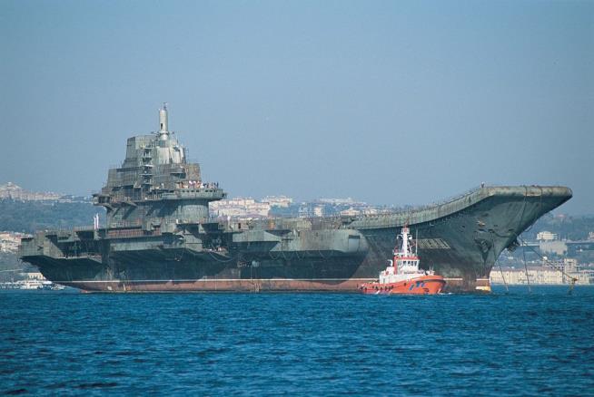 China Cops to Not-So-Secret Aircraft Carrier