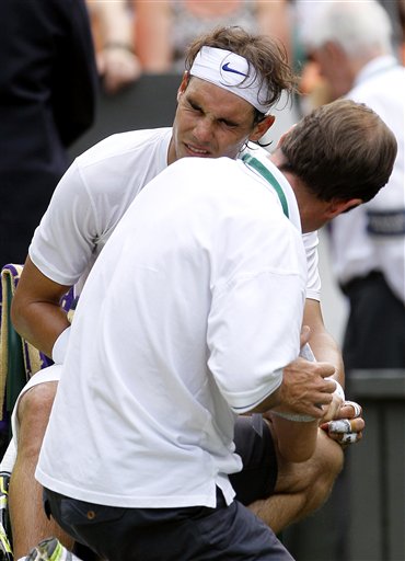 Rafael Nadal Wimbledon: Tennis Champ Not Seriously Injured After Win Against Juan Martin De Potro