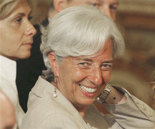 US Backs Christine LaGarde to Head IMF