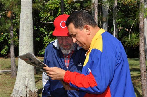 Hugo Chavez, Fidel Castro Appear on Cuban TV After Rumors of Grave Illness