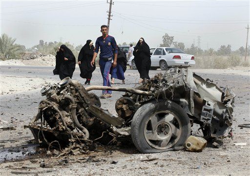 Double Blasts Kill 35 in Iraq