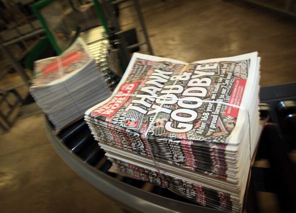 News of the World Closes: News Corp's Tabloid Hits the Presses a Last Time
