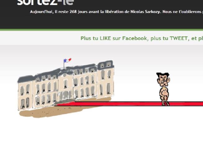 Hackers Turn Sarkozy Site Into 'Get Him Out' Game