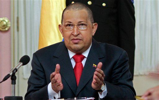 In Chemotherapy for Cancer, Hugo Chavez Shaves off His Hair