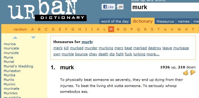 Feds Use Urban Dictionary to Press 'Murk' Charges