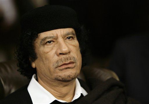 Interpol Puts Out Warrant on Gadhafi