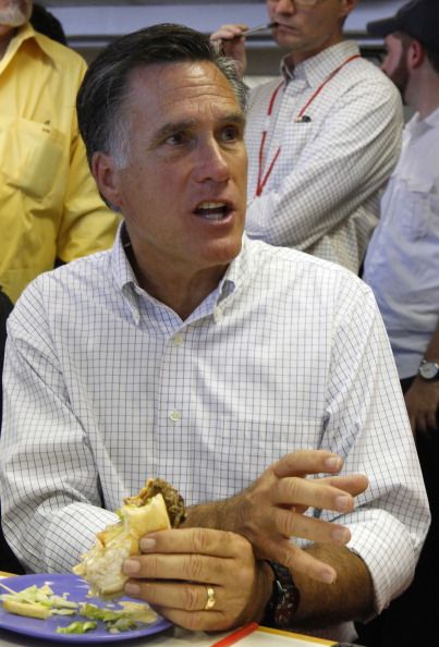 Millionaire Mitt Romney Likes Subway, Just Like You!