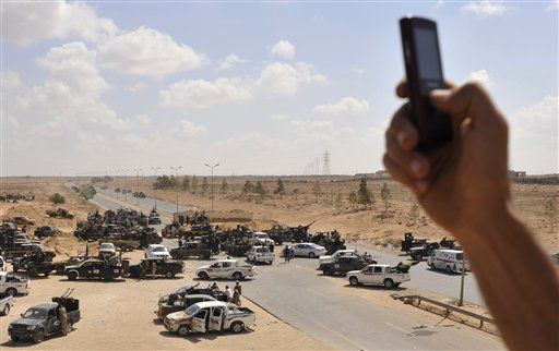 Libya's NTC Thinks Gadhafi Is Hiding in Desert