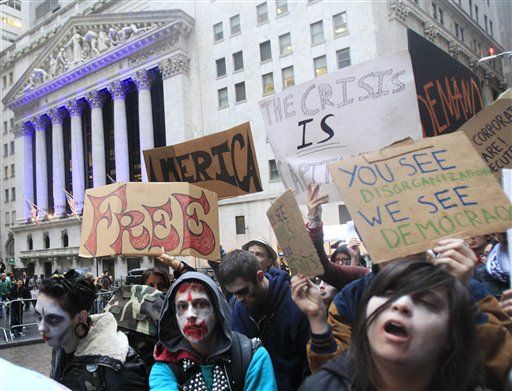 Labor Unions Get Behind Occupy Wall Street