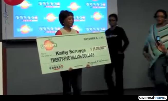 Wrong Lottery Ticket Wings Georgia Woman Kathy Scruggs $25M