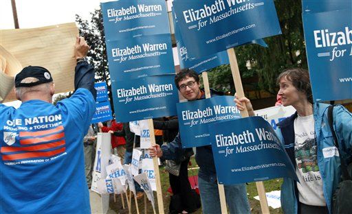 Elizabeth Warren Senate Race: Campaign Raises $3.15M in First Month