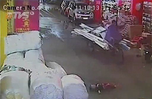 China Police Arrest 2 in Toddler's Death