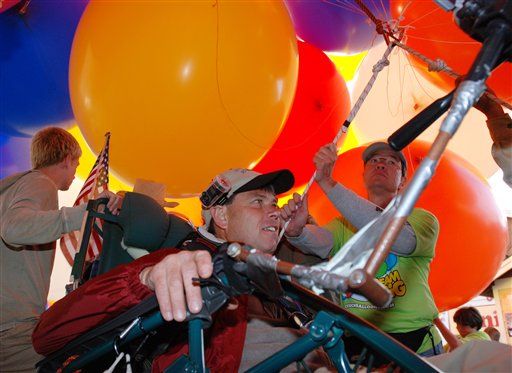 Lawn-Chair Balloonist Plans Flight Over Iraq