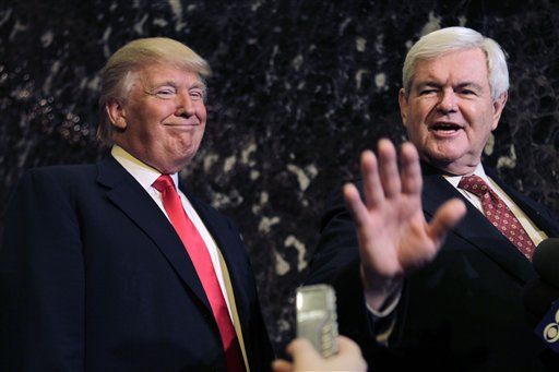 Gingrich Leaps to Trump's Defense