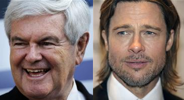 Newt: I'd Like to Be Played by Brad Pitt, Please