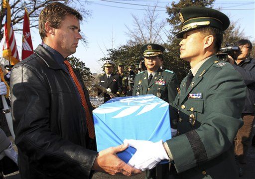 S. Korea Returns Remains of US Soldier