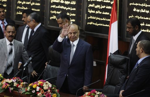 Yemeni Prez Takes Office; Terrorist Kills 25
