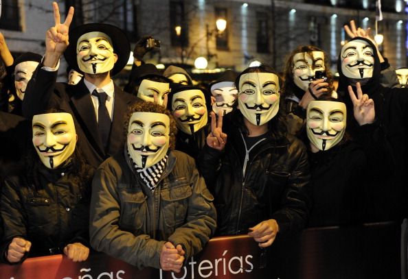 25 Anonymous Hackers Busted in 4 Countries: Cops