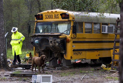 Siblings, 5 and 11, Found Living on School Bus