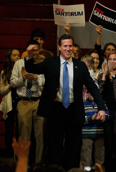 Gingrich Exit Wouldn't Save Santorum