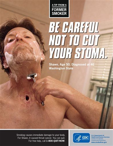 CDC Launches Gross Anti-Smoking Ad Campaign