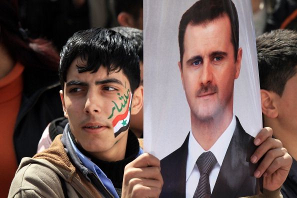 One Year On, Syria Rallies for Assad