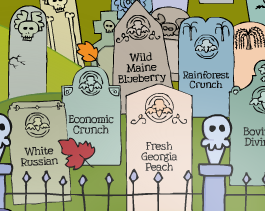 Pay Your Respects at Ben & Jerry's 'Flavor Graveyard'