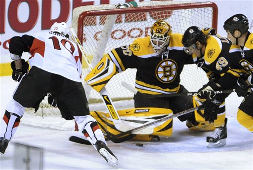 Senators Can't Stop Bruins