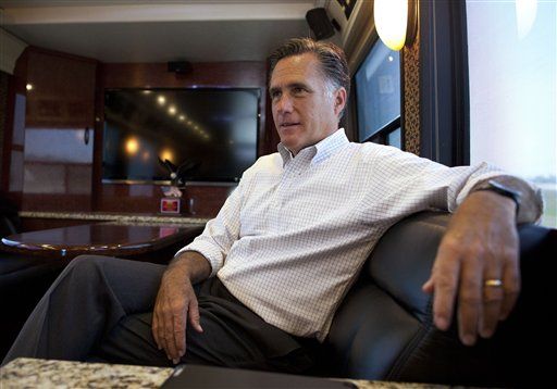 Romney Takes Small-Town Road Trip