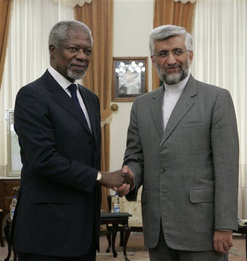 Annan: We Need Iran in Syria