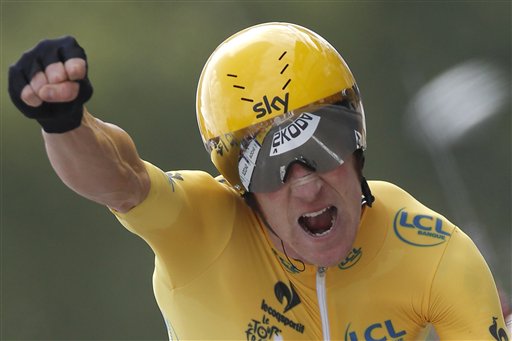 UK's Wiggins Wins Tour de France